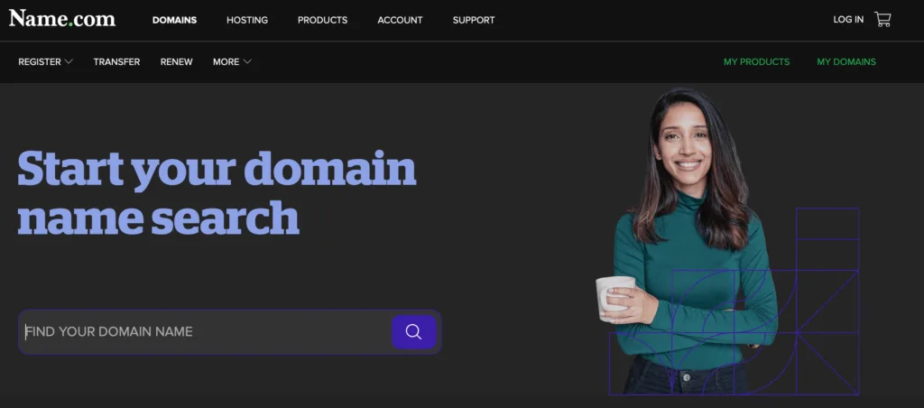 name.com 2021 網站