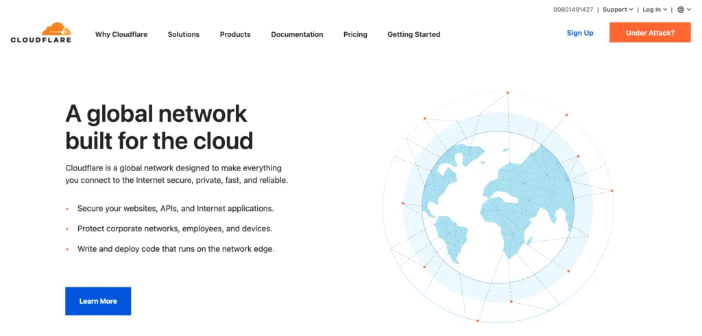 Cloudflare 2021 網站