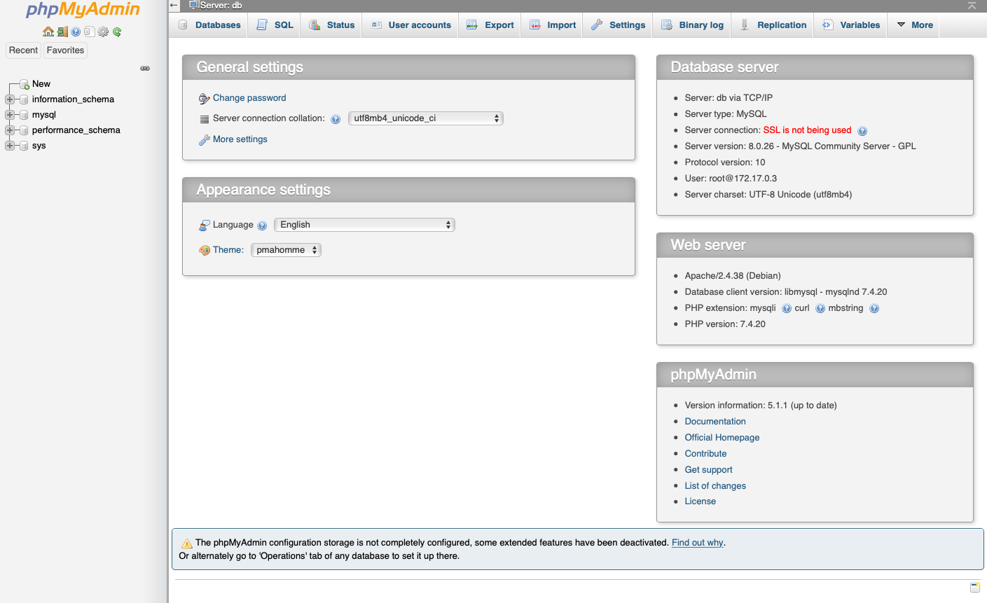 使用Docker安裝phpmyadmin来管理AWS lightsail的數據庫 Good Fun Lover